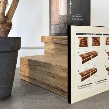 Treppen Parkett Ausstellung